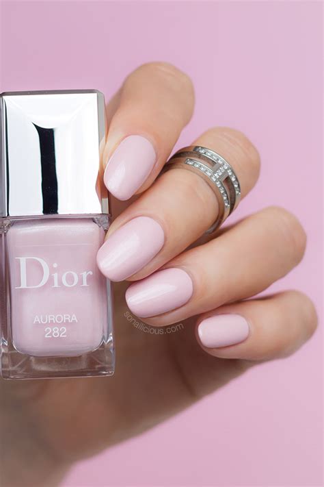 dior vibes nail polish|Dior vernis pink nails.